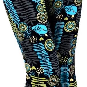 NWT Aquatic Sea green Peachskin Leggings One size